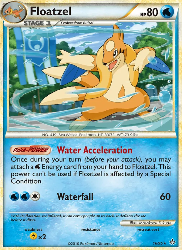 Floatzel, Unleashed No. 16