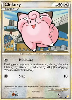 Clefairy, HeartGold SoulSilver Nº 60 Normal