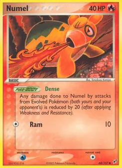 Numel, Deoxys No. 68 Normal