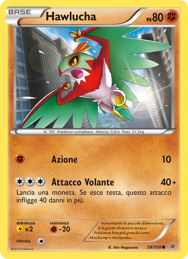 Hawlucha, Furie Volanti No. 39
