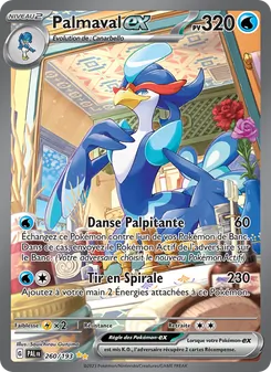 Palmaval-ex, Évolutions à Paldea No. 260 Holo
