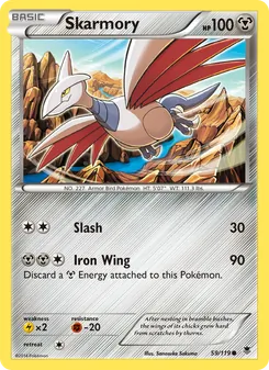 Skarmory, Phantom Forces No. 59 Normal