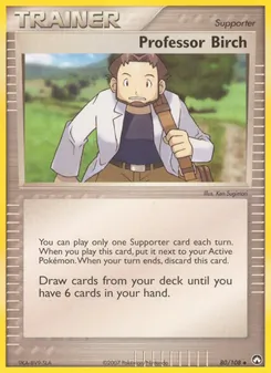 Professor Birch, Power Keepers Nº 80 Normal