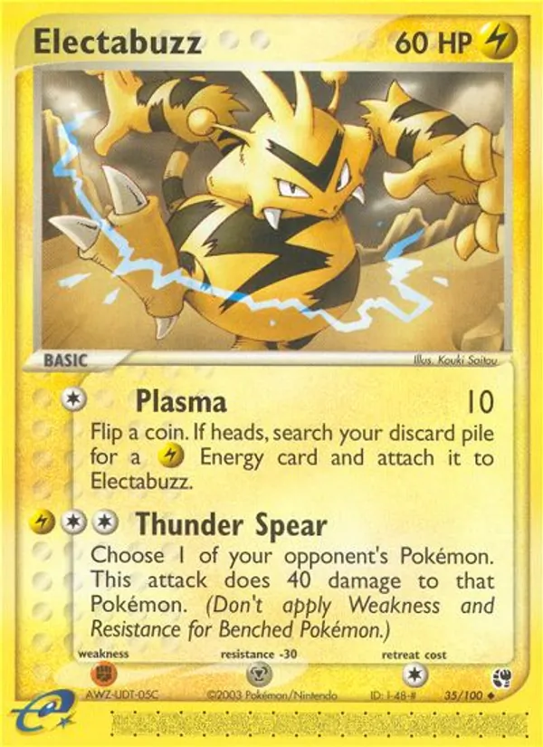 Electabuzz, Sandstorm Nº 35