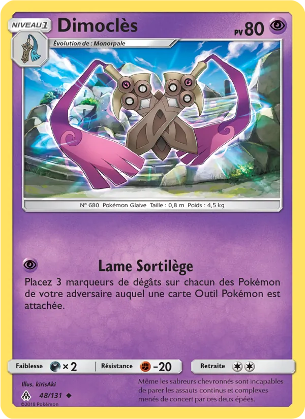 Dimoclès, Lumière Interdite No. 48
