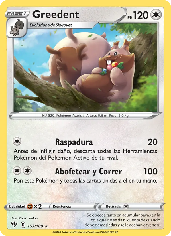 Greedent, Oscuridad Incandescente Nº 153