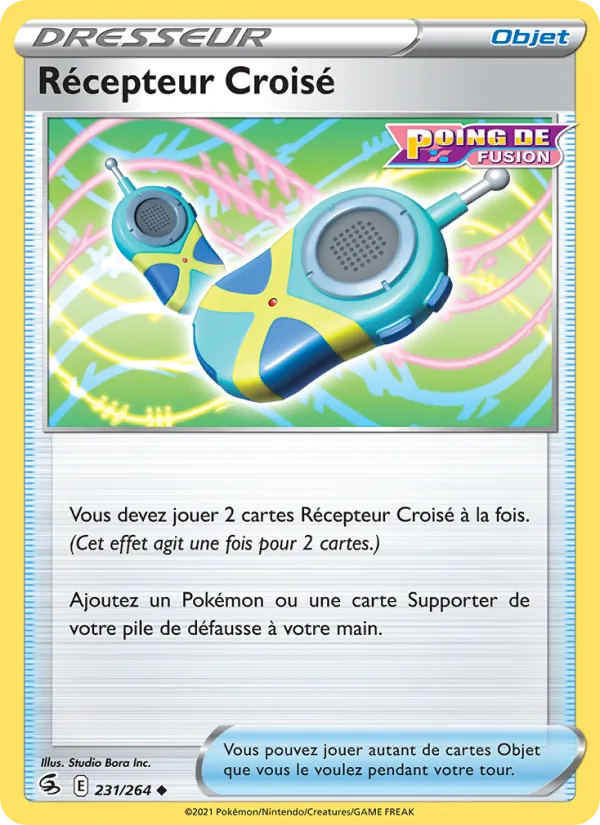 Récepteur Croisé, Poing de Fusion No. 231