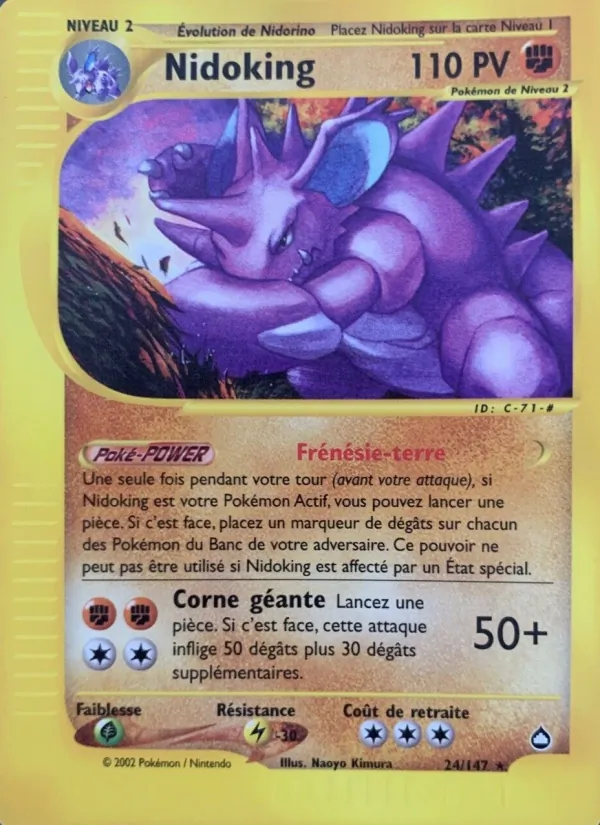 Nidoking, Aquapolis Nº 24