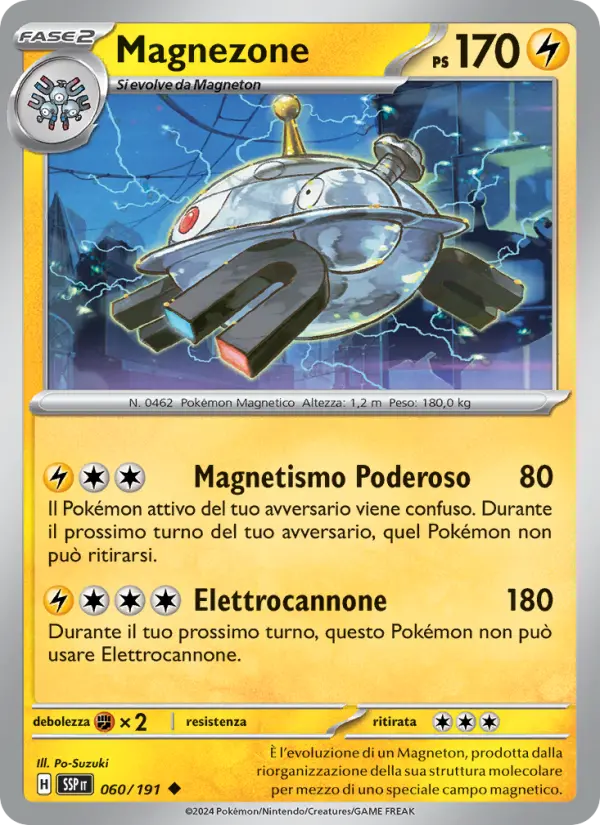 Magnezone, Scintille Folgoranti No. 060
