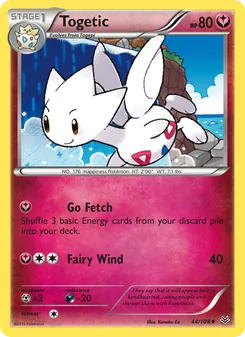 Togetic, Roaring Skies Nº 44 Normal