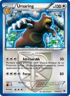 Ursaring, Explosion Plasma Nº 76 Normal