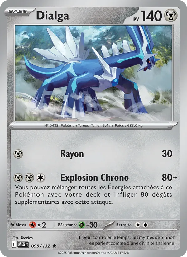 Dialga, Méga-Évolution Nº 095