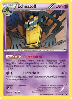 Echnatoll, Königliche Siege No. 47 Normal