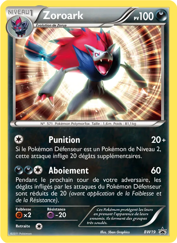 Zoroark, Promo BW No. BW19