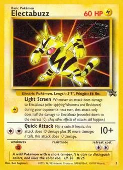 Electabuzz, Wizards Black Star Promos No. 2