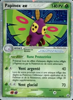 Papinox ex, EX Créateurs de légendes No. 86 Holo