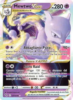 Mewtwo V ASTRO, Pokémon GO Nº 031 Holo