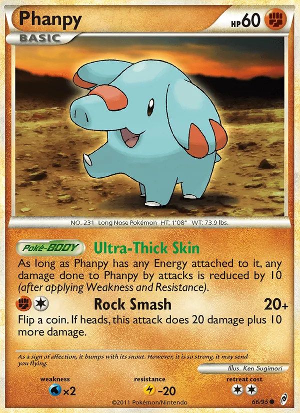Phanpy, Call of Legends Nº 66
