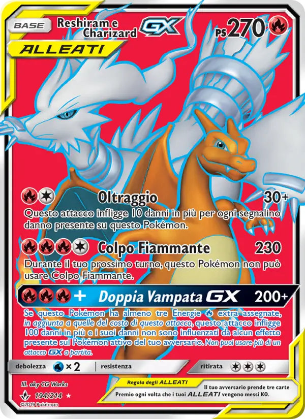 Reshiram e Charizard GX, Legami Inossidabili No. 194