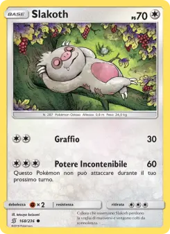 Slakoth, Sintonia Mentale No. 168 Normal