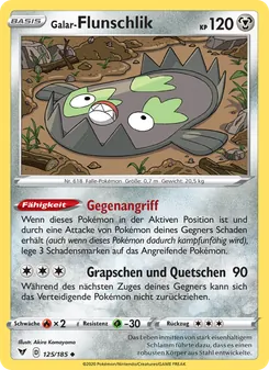 Galar-Flunschlik, Farbenschock No. 125 Normal