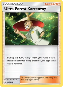 Ultra Forest Kartenvoy, Unbroken Bonds Nº 188 Normal