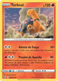 Torkoal, Astros Brillantes No. 023 Normal