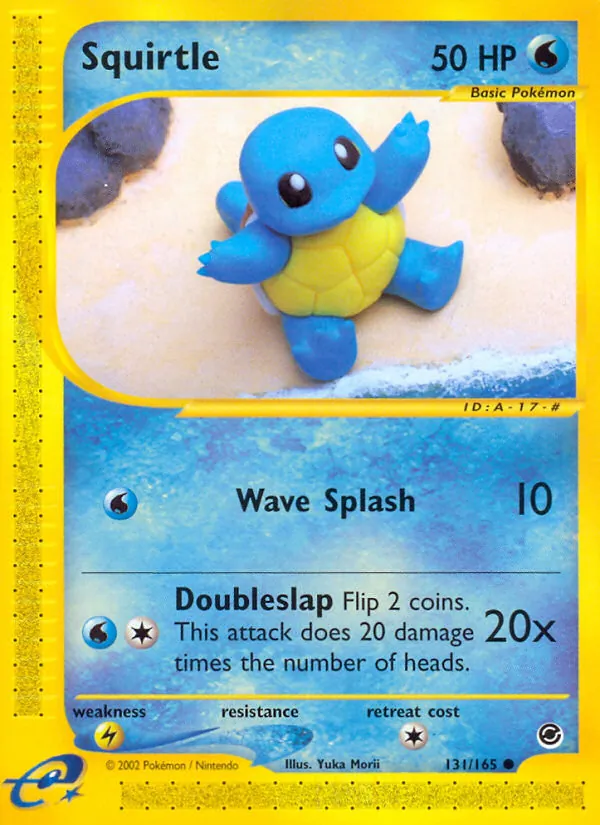 Squirtle, Expedition Base Set No. 131
