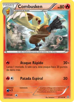 Combusken, Duelos Primigenios No. 27 Normal