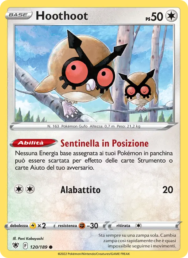 Hoothoot, Lucentezza Siderale No. 120