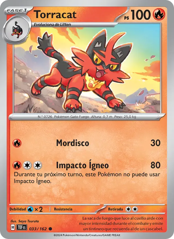 Torracat, Fuerzas Temporales Nº 033