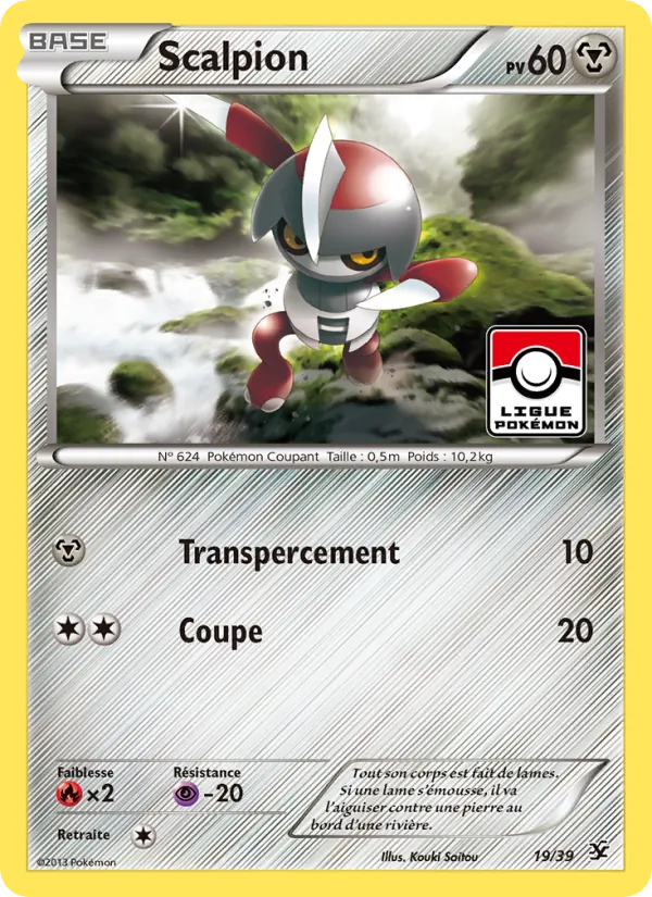 Scalpion, Bienvenue à Kalos Nº 19