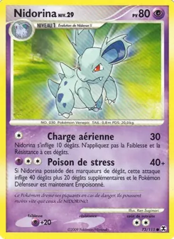 Nidorina Niv. 29, Rivaux Émergeants Nº 73 Normal