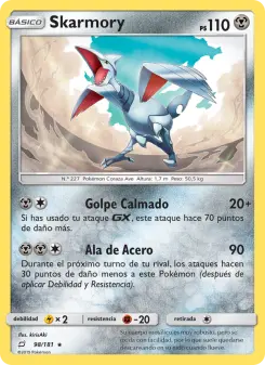 Skarmory, Union de Aliados No. 98 Normal