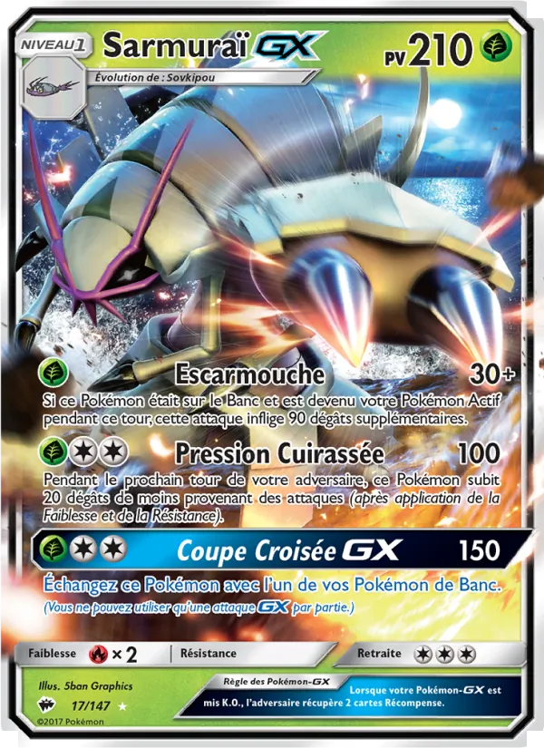 Sarmuraï GX, Ombres Ardentes Nº 17