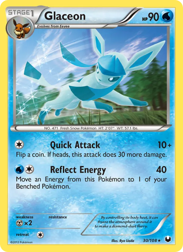 Glaceon, Dark Explorers No. 30