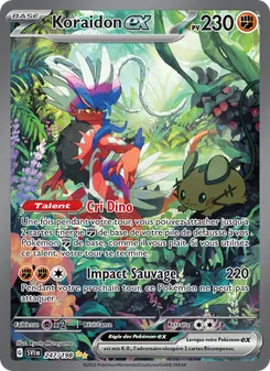 Koraidon-ex, Écarlate et Violet No. 247 Holo