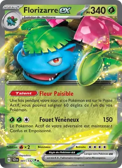 Florizarre-ex, Couronne Stellaire Nº 001 Holo