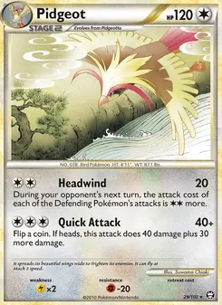 Pidgeot, Triumphant No. 29 Normal