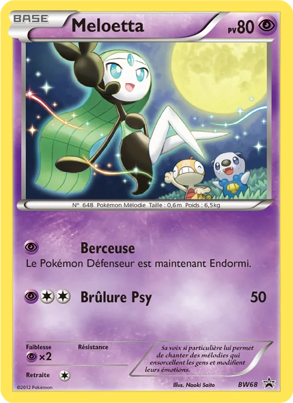 Meloetta, Promo BW No. BW68