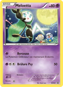 Meloetta, Promo BW No. BW68 Normal