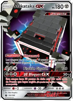 Stakataka GX, Tormenta Celestial Nº 102 Normal