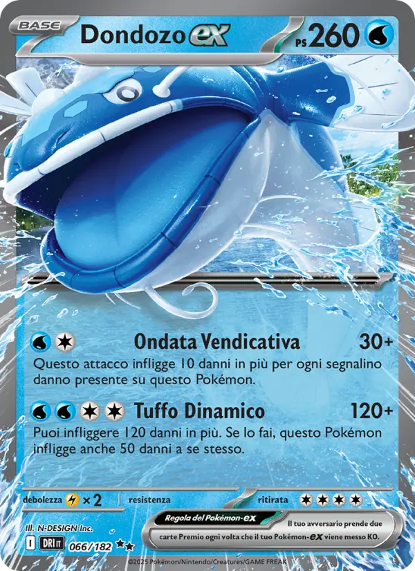 Dondozo-ex, Rivali Predestinati No. 066