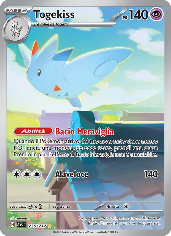Togekiss, Ascesa Eroica No. 235