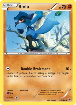 Riolu, Impact des Destins Nº 45 Normal