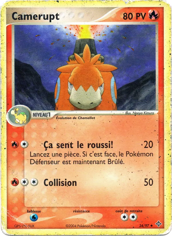 Camerupt, EX Dragon No. 24