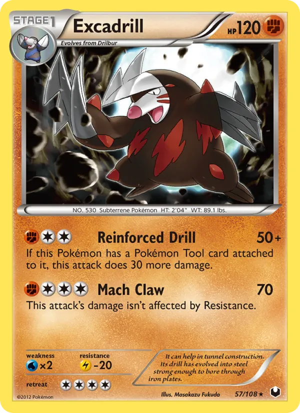 Excadrill, Dark Explorers No. 57