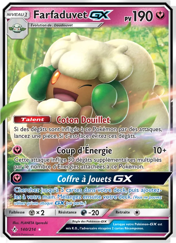 Farfaduvet GX, Alliance Infaillible No. 140