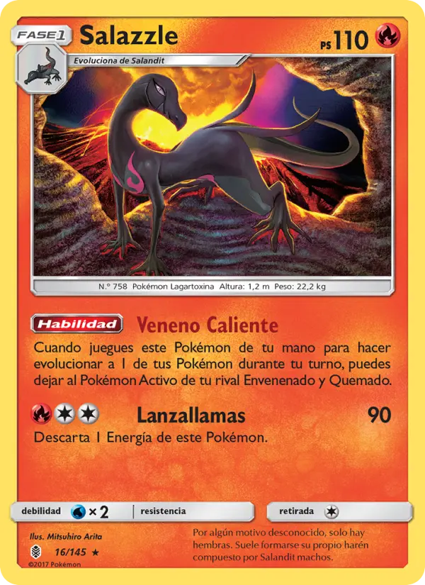 Salazzle, Albor de Guadianes No. 16