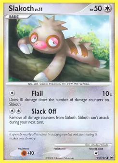Slakoth, Platinum No. 95 Normal